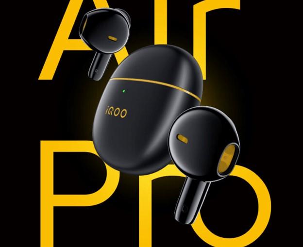 iQOO TWS Air Pro：首款半入耳主动降噪耳机发布，轻盈设计引期待