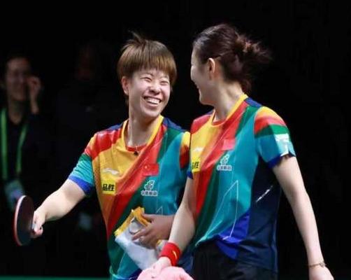 陈梦/王艺迪夺得第三金，赢得世乒赛女双冠军！