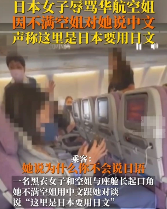 日本女乘客辱骂空姐事件引发航班延误与争议