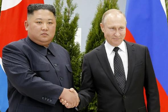 金正恩向普京祝贺俄罗斯国庆日，强调朝俄友谊和战略合作