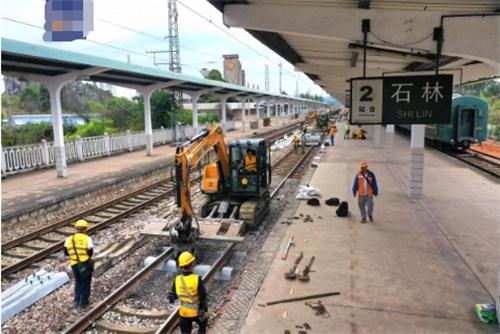 南昆铁路集中修施工顺利圆满完成，设备性能全面提升