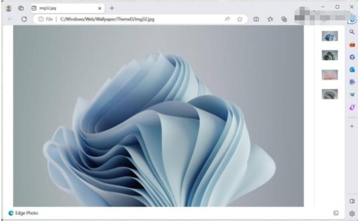 微软Edge浏览器最新功能曝光：EdgePhoto让你轻松浏览照片