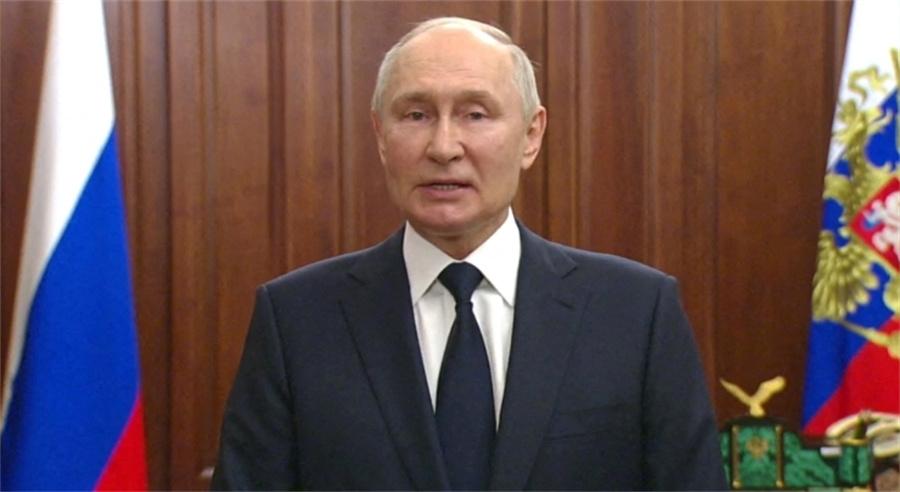 叛乱削弱俄罗斯？普京首次电视讲话谴责瓦格纳事件