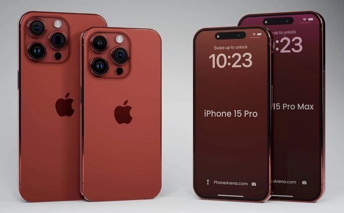 苹果计划推出全新颜色选项，iPhone 15 Pro绯红色、iPhone 15/15 Plus青绿色