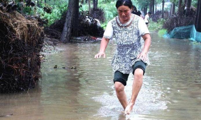 山西运城暴雨过后市民捞鱼引发关注，经济利益与乐趣并存