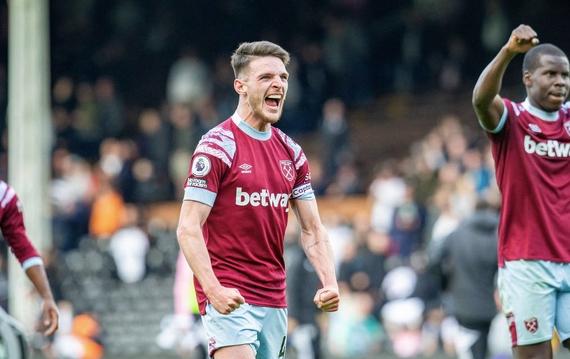 西汉姆联签署出售赖斯协议，阿森纳将创纪录签约