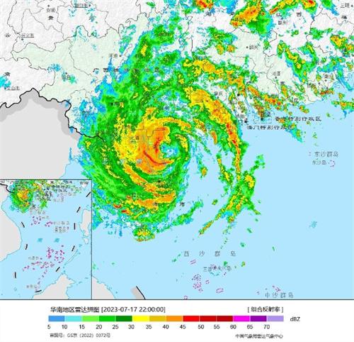 台风“泰利”登陆广东，华南迎来今年首个台风：预警暴雨及强对流天气