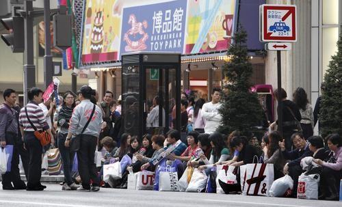 中国游客在日本爆买LV 中国游客消费能力如何
