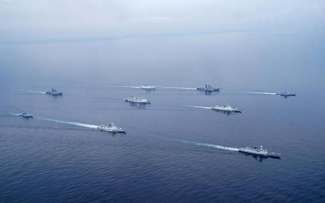 中俄海军穿越宗谷海峡执行联合巡航，日本警戒监视动向