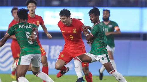 亚运会中国男足vs孟加拉国 以小组第一晋级16强