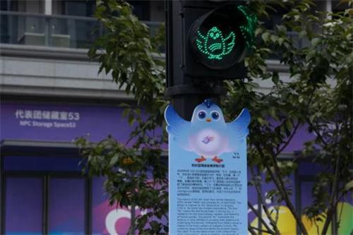 杭州红绿灯上的吉祥物换成了飞飞 飞飞是什么