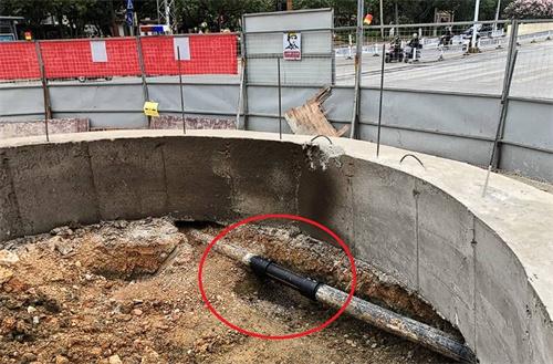 广州金沙洲工地挖破燃气管道 真的挖破燃气管道吗