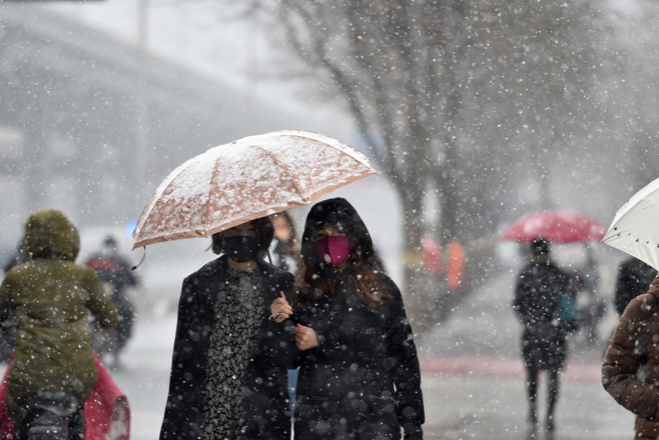 河南把雷电雨雪冰粒冰针配齐了 冬季体验感直接拉满！