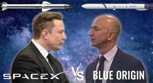 马斯克迎来挑战 贝索斯的蓝色起源有意收购SpaceX劲敌