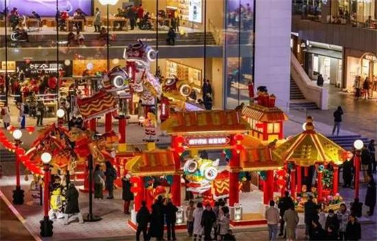 年味浓厚 北京商场打造“新年社群”