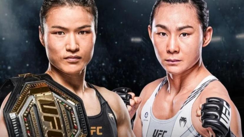 中国德比！UFC金腰带战上演，张伟丽成功卫冕女子草量级冠军