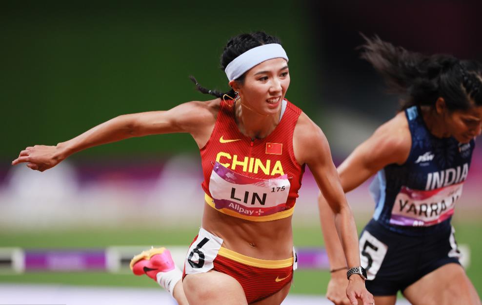 林雨薇：低调夺银的女神！女子100米栏赛12秒83，展现实力！