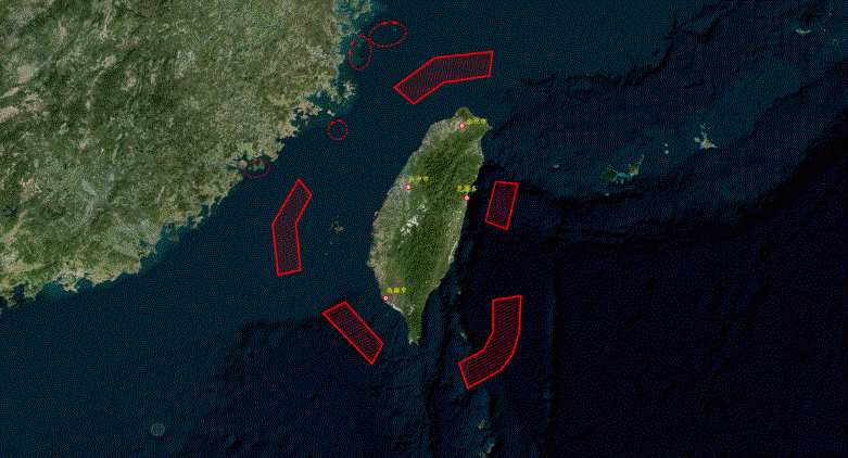 解读“联合利剑—2024A”演习区域示意图：大陆对台演练的突破