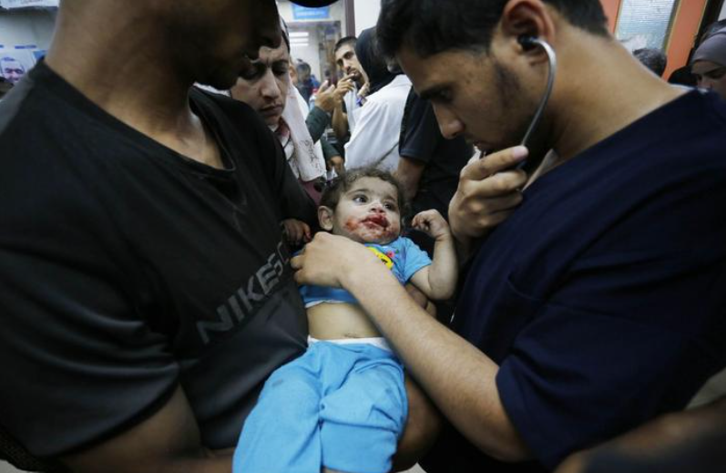 加沙儿童在六一获得的是轰炸，而非礼物